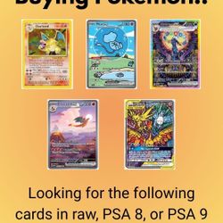 Buying/Trading: Pokemon