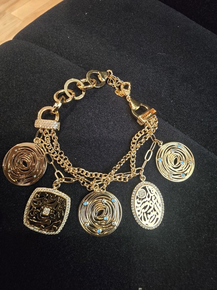 21k Gold Plated Bracelet
