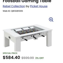 Coffee Table - Foosball