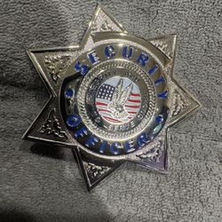 Professional Star Security Badge