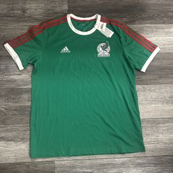 Men’s Mexico Soccer Jersey Shirt L FMF DNA 3S Tee