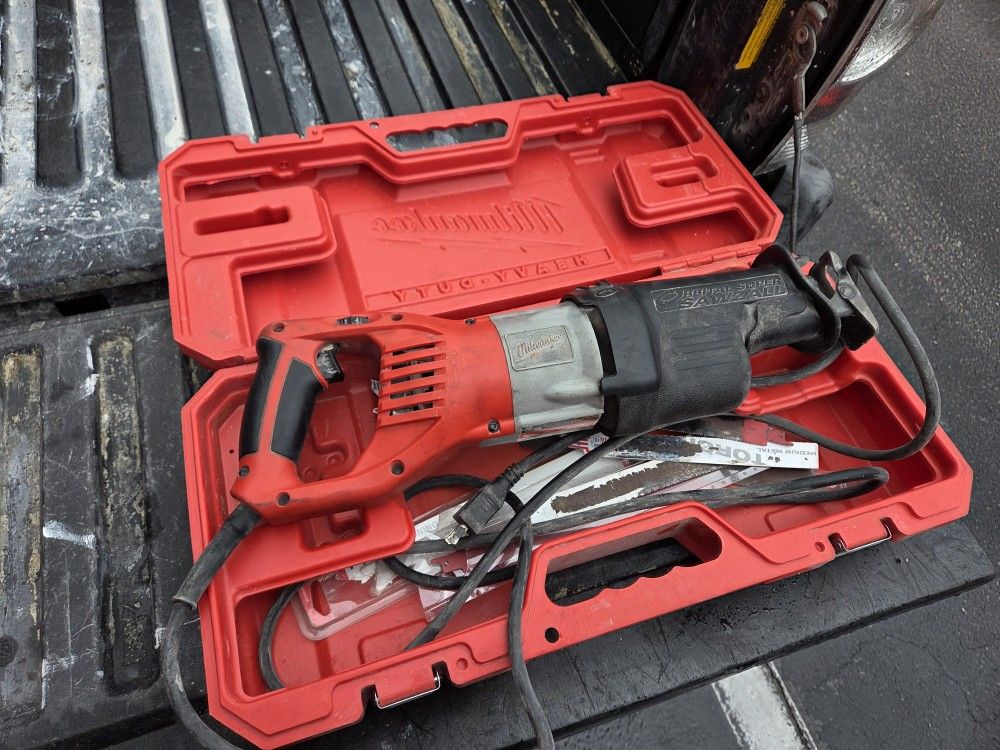 Milwaukee Corded Sawzall