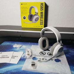 New Corsair HS65 Wireless Multiplatform Gaming Headset W/ Bluetooth - Dolby Audio 7.1 - Omni-Directional Microphone - iCUE Compatible - PC, Mac, PS5, 