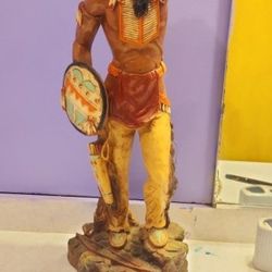Native American And The Style Is From The 1970s 