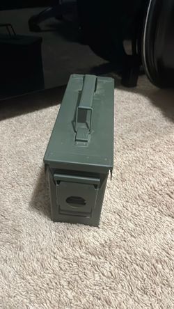 Ammo storage metal box