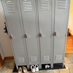 Metal lockers