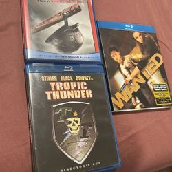 BLU RAY And Non Blu Ray DVD Movie Bundle !!!