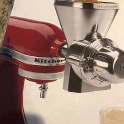 Grain Mill Attachment For Kitchenaid Stand Mixer For Grinding