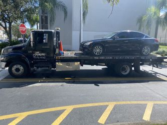 Flatbed Tow Truck