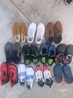 Used Name Brand Boys Shoes