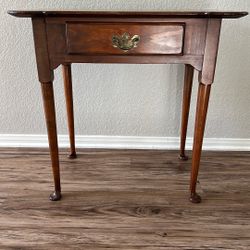 Wood Side Table