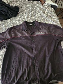 Harley Davidson button up
