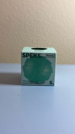 SPEKS Gump Surface Edge Sea Glass Green Teal Stress Ball Fidget Viral TikTok