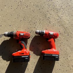 Black & Decker Drills 
