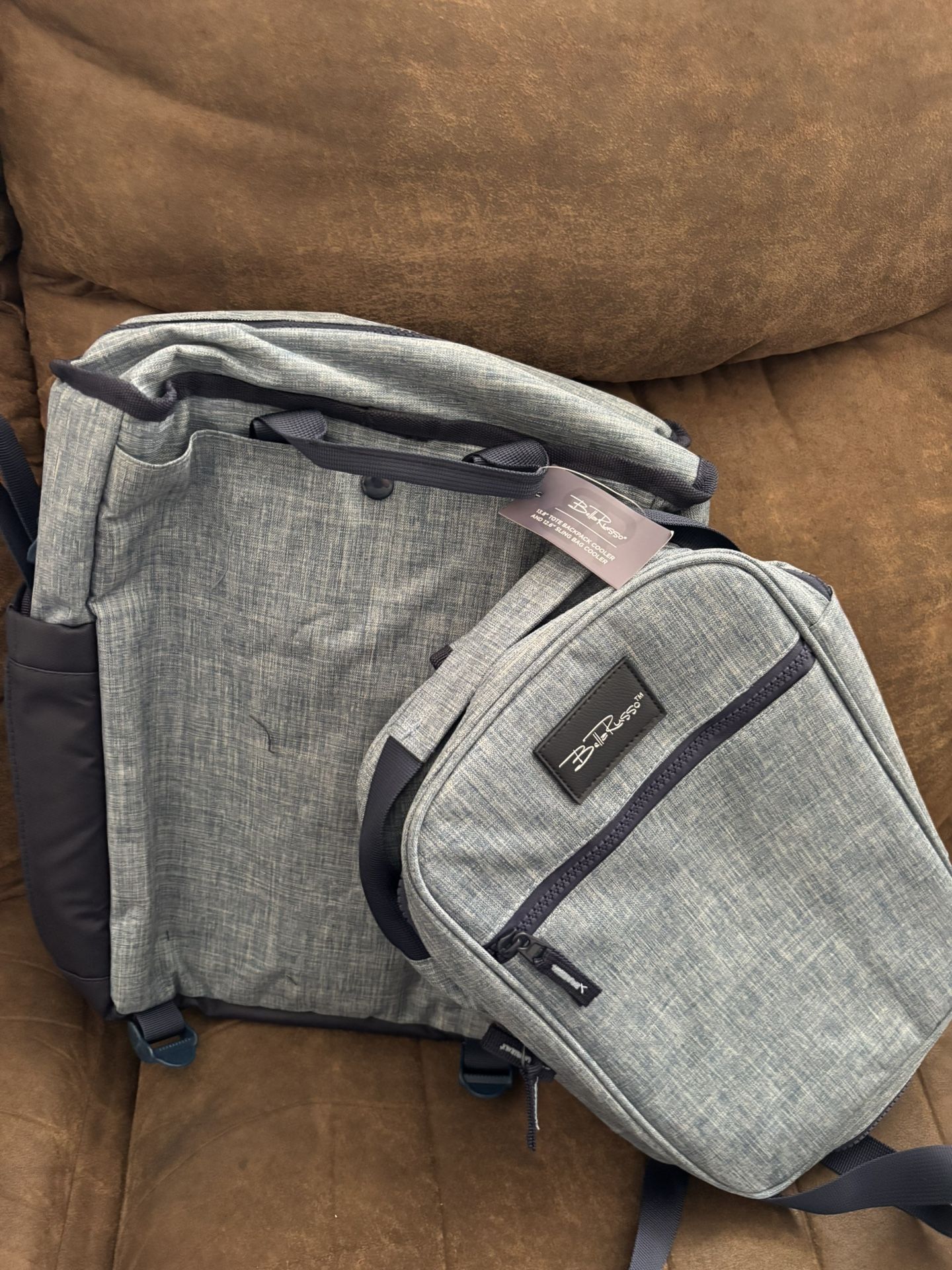 Backpack Cooler and Sling Bag set