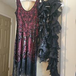 Flapper Costume & Accessories