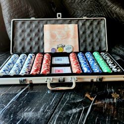 Fat Cat 500ct Texas Hold Em Poker Set
