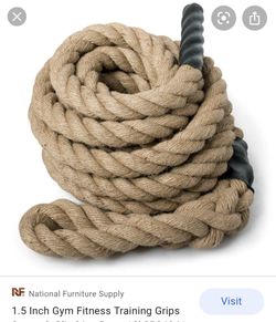 Fitness training rope