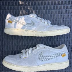 Jordan 1 AJKO x Union LA 'White Canvas'