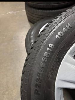 18” Advanta Michelin Tires 235/65R18 llantas