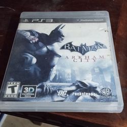 Batman Arkham City PS3 Replacement Video Game Case 