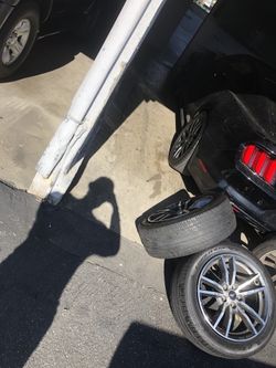 Mustang GT 2015 tires