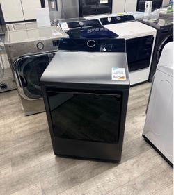 🔥 LG - 7.3 Cu. Ft. Smart Electric Dryer with Steam and EasyLoad Door - Matte Black🔥