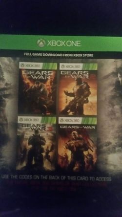 Gears of War codes (gears 2 already used)