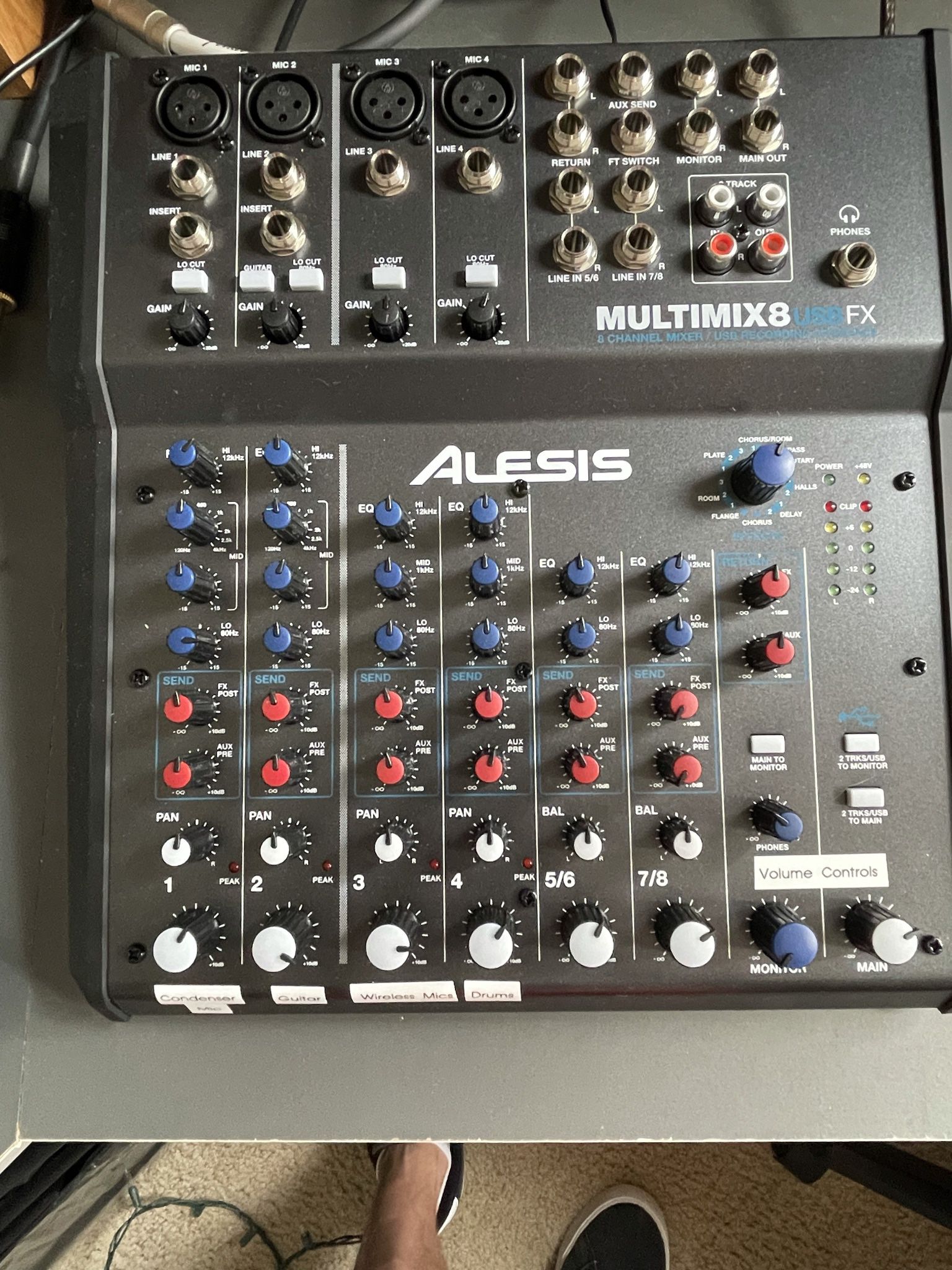 Alesis 8-channel Mixer