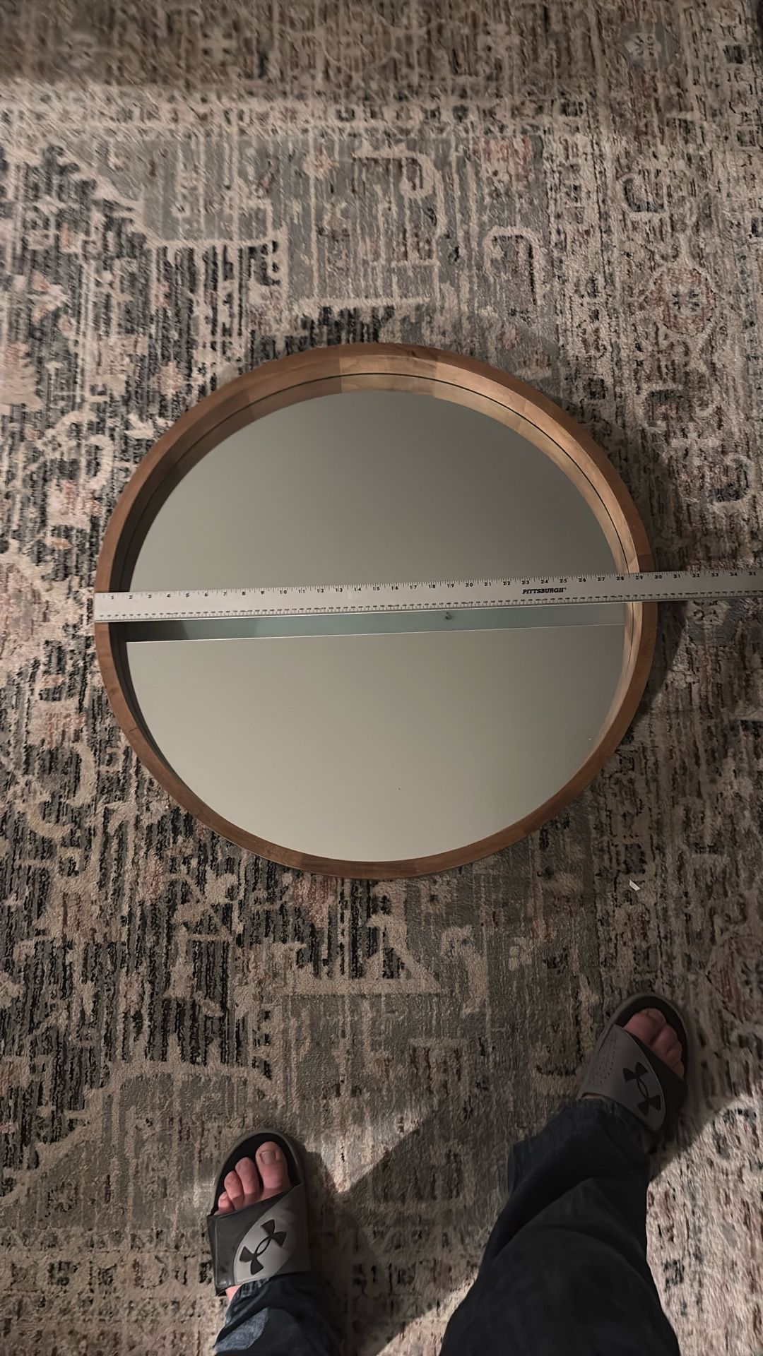 Large Round Mirror