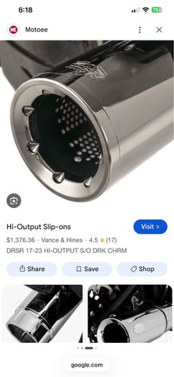 Vance and Hines exhaust