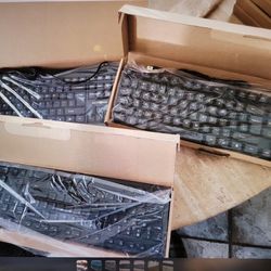 Dell Ultronix And Mechanical USB Keyboards New 