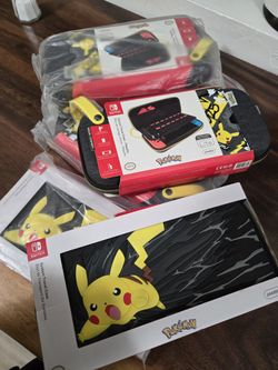 Pikachu Pokemon Nintendo Switch Cases