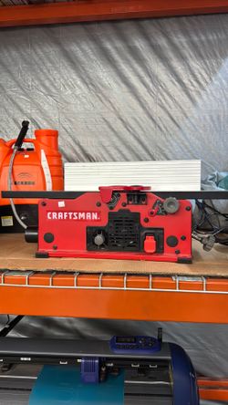 Craftsman Benchtop Jointer Planer Tabletop Woodworking Tool | $125