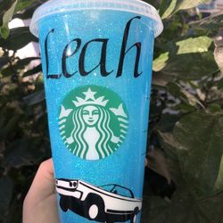 Custom Low Rider Starbucks Cup