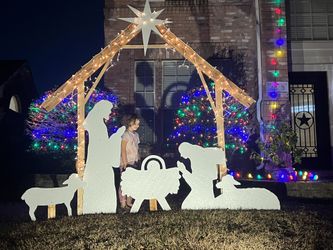 Nativity Outdoor Set