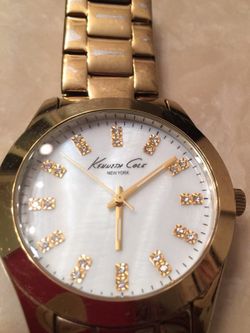 Kenneth Cole New York Gold Watch