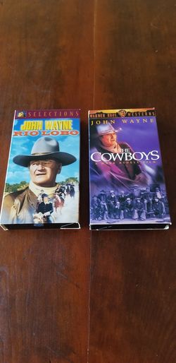 Vintage cassettes..John Wayne