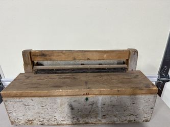 Vintage Carpenter’s Toolbox 