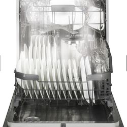 GE® Stainless Steel Interior Dishwasher Working Perfectly