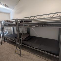 Brand New Twin Bunk Beds And Mattresses 