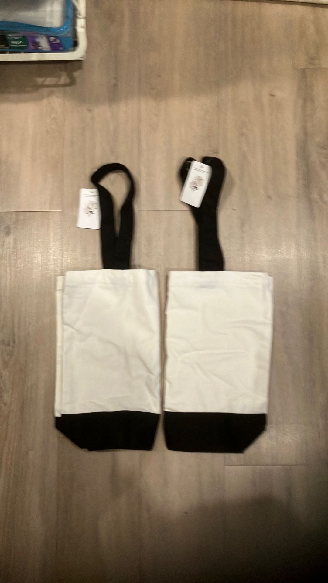 Brand new 100% cotton tote bags (2)