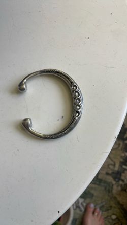 Pewter Cuff Bracelet