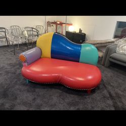 Memphis inspired couch by Harry Siegel