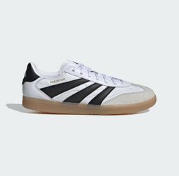 adidas Predator 24 League Freestyle Low White Black Gum Size 10 - | NWOB