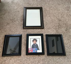4 Assorted Picture Frames - Free!