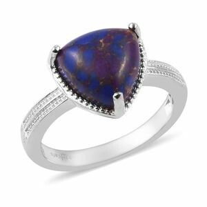 Mojave Purple Turquoise Ring in Platinum (Sizes 9 &10)