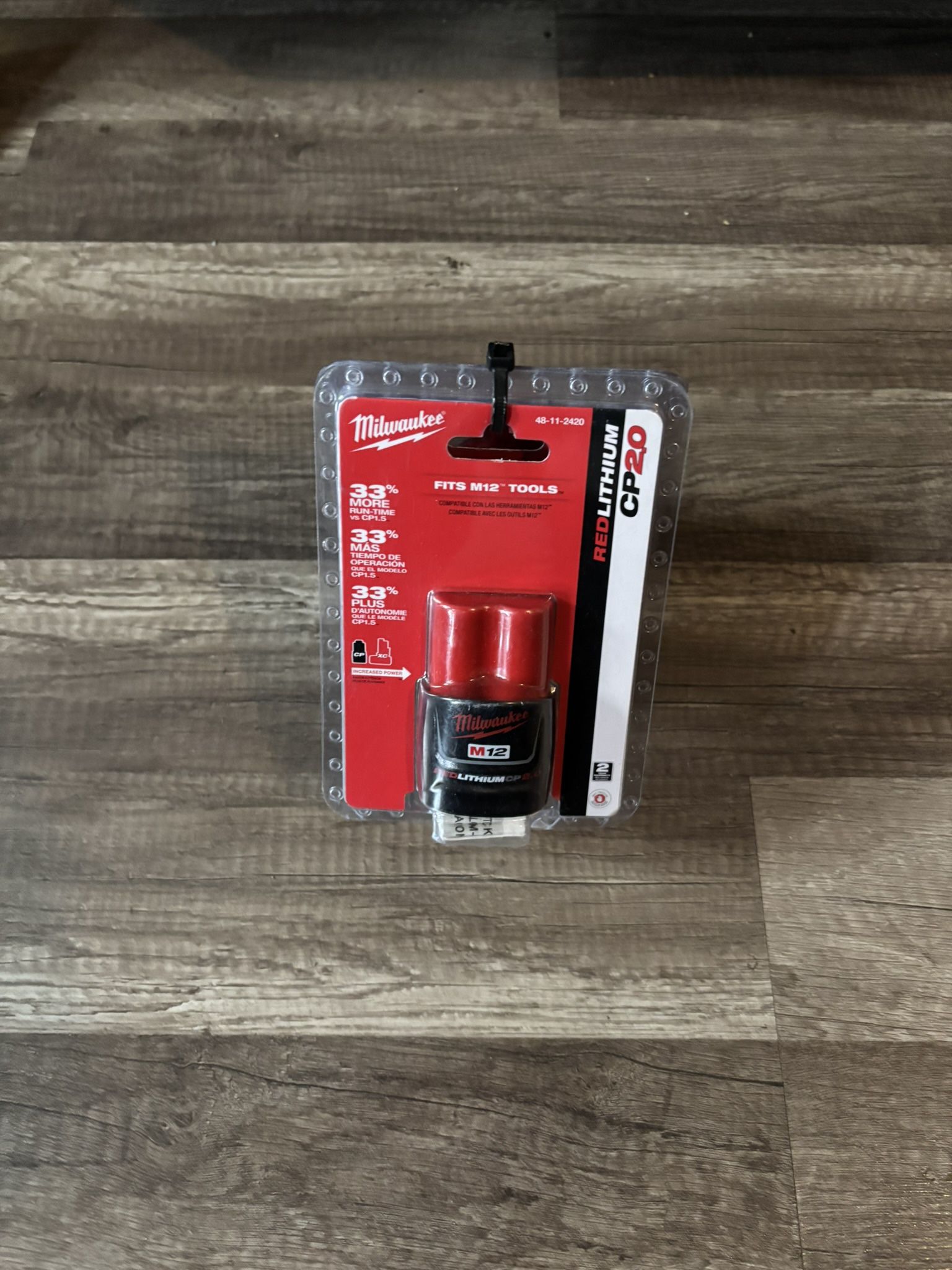 3 Pack Of 2.0 M12 Batteries