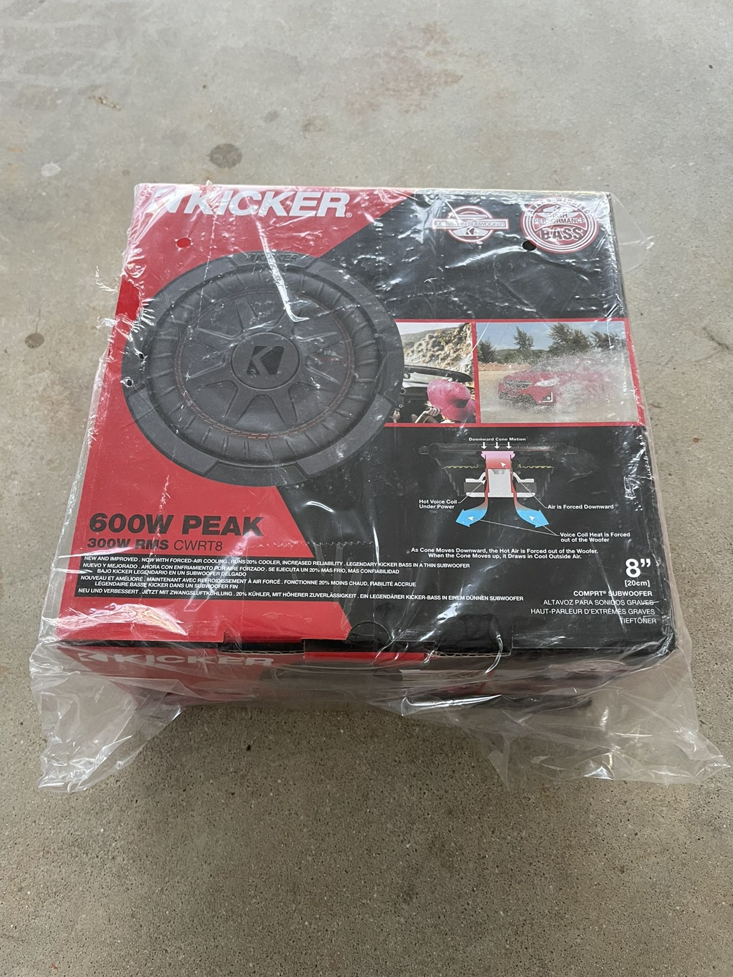 Kicker CWRT8 Subwoofer