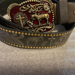 NEW BELTS WITH BUCKLES - $20 and $25 each